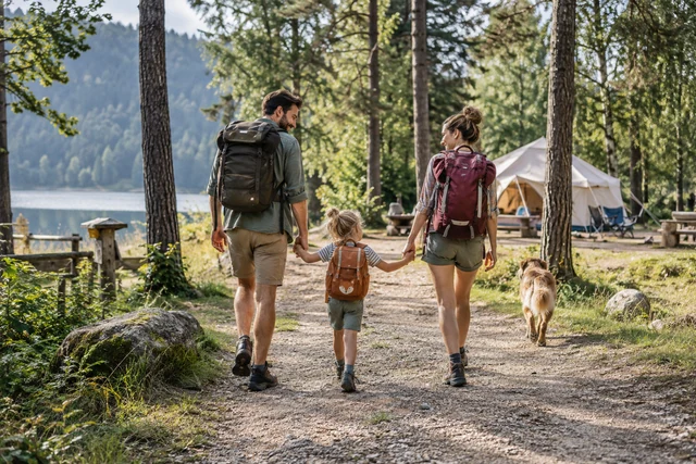 Symbolbild: Familienreise in die Natur