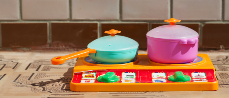 Kinderküche Spielküche Zubehör Kochgeschirr Wasserhahn Kaltdampf Müllsortierer 