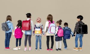Rucksack für Kinder verschiedene Größen