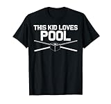 Lustiges Pool-Billard-Design für Kinder, Jungen, Mädchen, Poolspieler T-Shirt