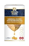 Manuka Health - MGO 400+ Ingwer-Zitrone Lutschbonbons (100 g) - 100% Pur aus Neuseeland mit zertifiziertem Methylglyoxal Gehalt und Vitamin C Bonbons