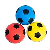 Betzold Sport - Softbälle-Set 3 Stück - Kinder-Schaumstoffball Kinder-Ball Spielbälle