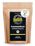 Biotiva Frauenmanteltee Bio - 70g hochwertigste Bio - Frauentee - Frauenmantelkraut - Alchemilla - von Hebammen empfohlen - Abgefüllt und kontrolliert in Deutschland