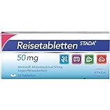 Reisetabletten STADA 50 mg Tabletten gegen Reiseübelkeit, 10 St. Tabletten