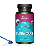 FLORA CARE Junior Vegavero ® | 100% BIO | 75 g Pulver | Darmbakterien für Kinder | 5 Stämme mit Lactobacillus, Bifidobacterium & Inulin | Ab 3 Jahren | Vegan