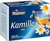 Meßmer Kamille | 50 Teebeutel | Vegan | Glutenfrei | Laktosefrei (2 Stück)