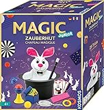 Kosmos ‎694302 Magic Zauberhut, Lerne einfach 35 Zaubertricks und Illusionen, Zauberkasten mit Zauberstab und vielen weiteren Utensilien, für Kinder ab 6 Jahre