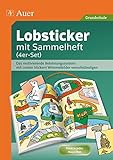 Lobsticker mit Sammelheft (4er-Set): Das motivierende Belohnungssystem: mit coolen Stickern Wimmelbilder vervollständigen (1. bis 4. Klasse)