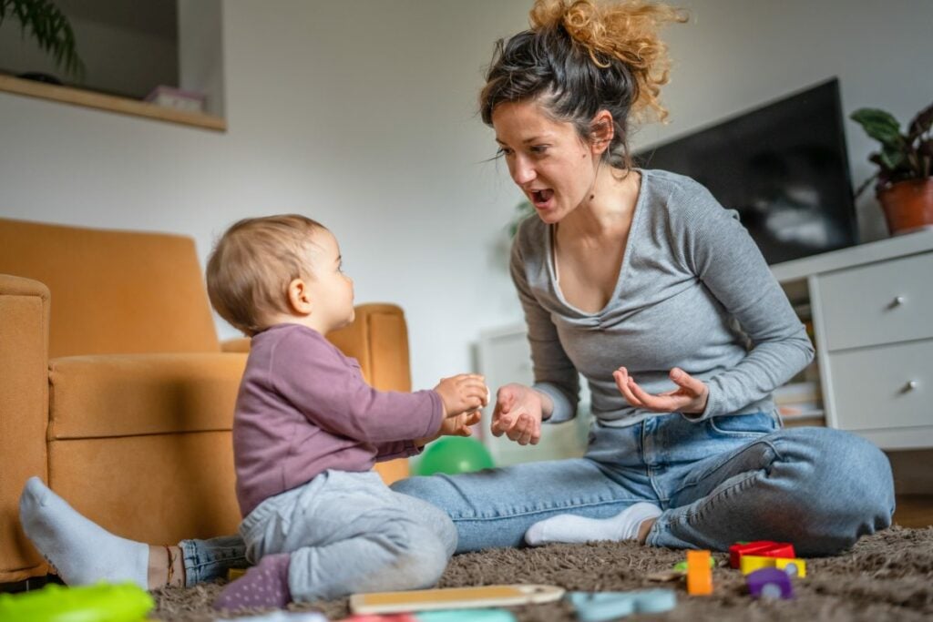 ab wann sprechen kinder