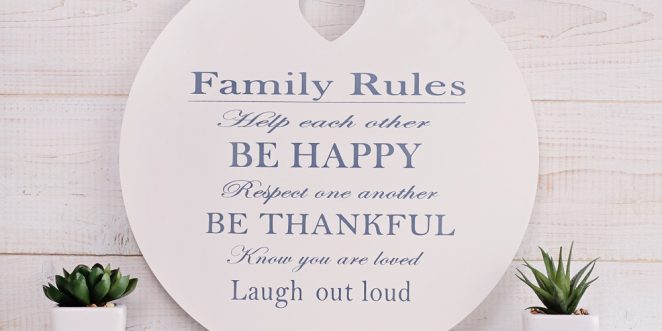 Familienregeln