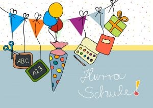 karte zur einschulung