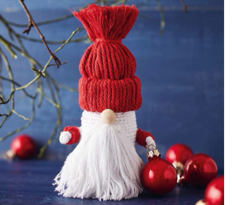 Wichtel aus Klopapierrolle basteln